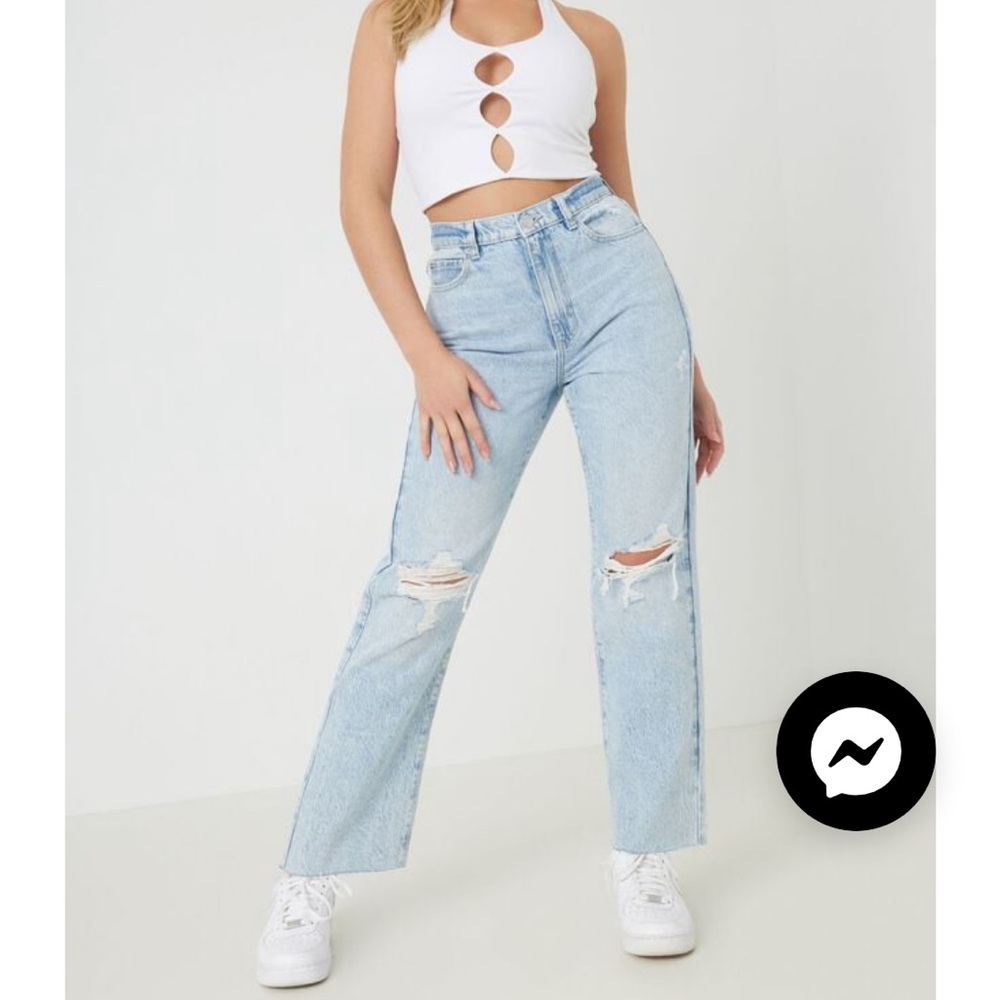 Garage Vintage Straight jeans in size 1 - aiden blue